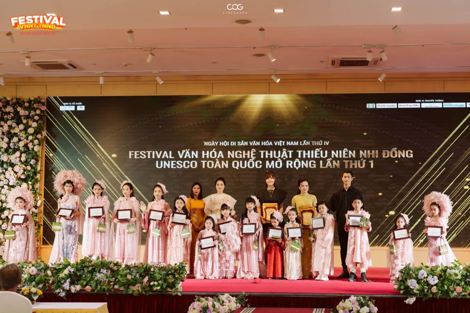 Festival Văn hóa Nghệ thuật Thiếu Niên & Nhi Đồng UNESCO toàn quốc mở rộng lần thứ nhất