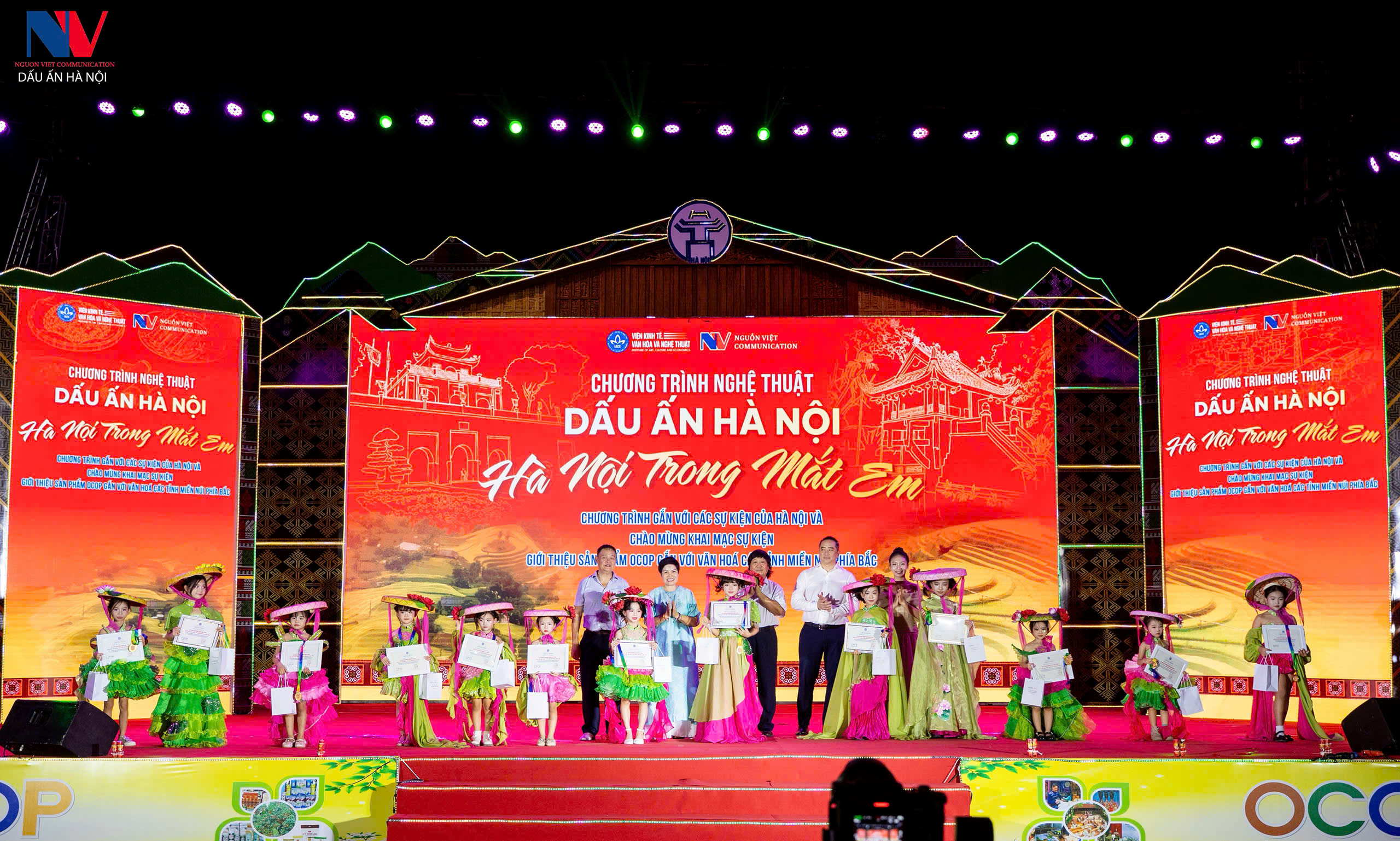  13 Mẫu Nhí Tỏa Sáng Rực Rỡ tại : “ Dấu Ấn Hà Nội – Hà Nội Trong Mắt Em”